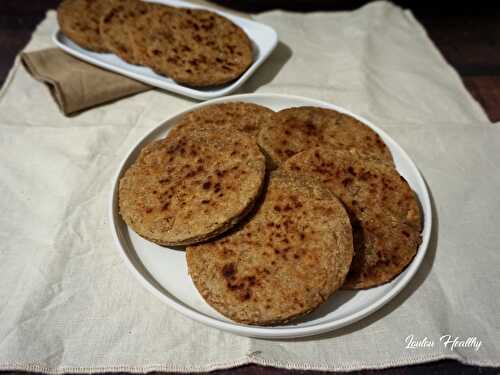 Galettes petit-épeautre & sacha inchi {Vegan}