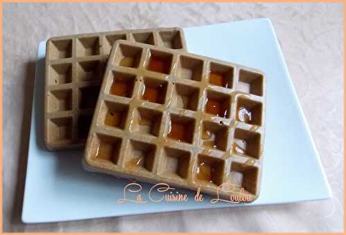 Gaufres au sorgho & amandes