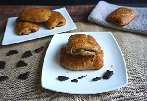 M’semmen au chocolat façon pain au chocolat {Vegan}