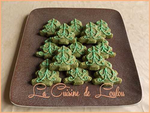 Maamouls sapin fourrés à la pistache