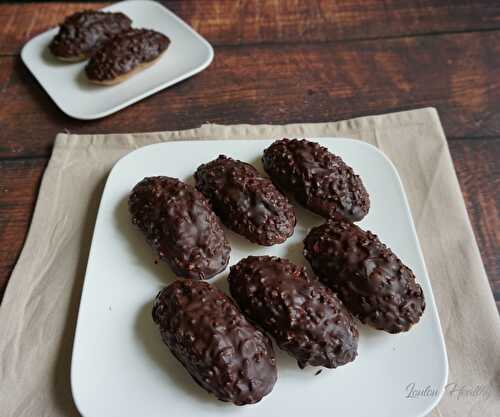 Madeleines choco-noisette {Sans lactose}