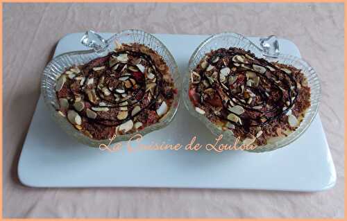 Pudding vanille & ses fruits cuits