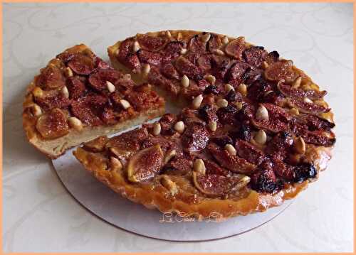 Tarte aux figues & amandes {Sans lactose – Sans gluten}