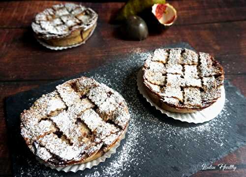 Tartelettes aux crêpes à la poire, ananas, passion & cassis {Sans lactose}