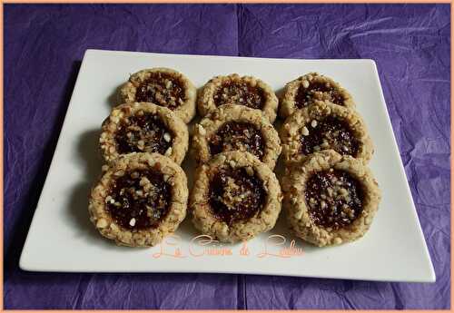 Tartelettes aux noix & confiture de figues