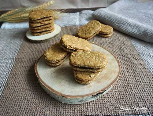 Biscuits aux céréales, épices & au cacao {Vegan}