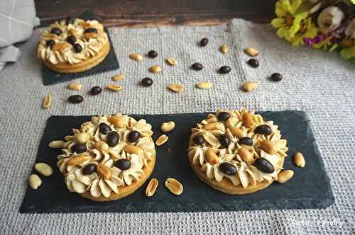 Tartelettes peanut butter {Vegan}