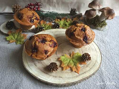 MUFFINS « CHAMPIGNON » CITRON, FRAMBOISE & EPICES