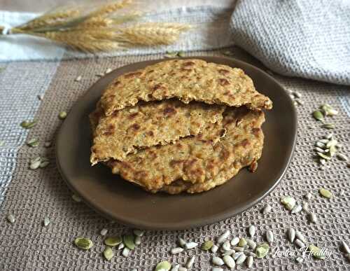 Galettes aux graines {Vegan}