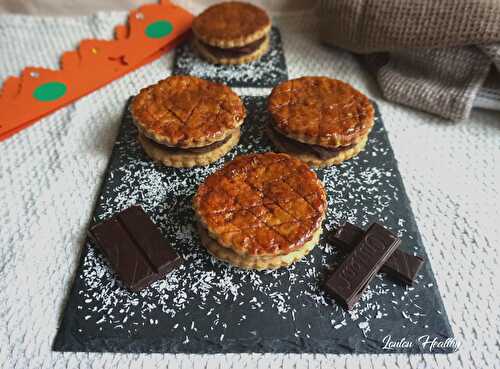 Minis galettes chocolat, coco & amande {Vegan}