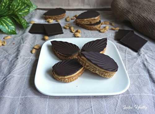 Biscuits « goutte » aux céréales, peanut butter & chocolat {Vegan}