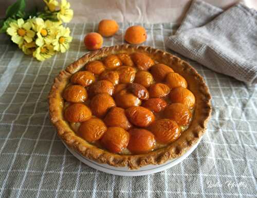 Tarte amande & abricots {Vegan}