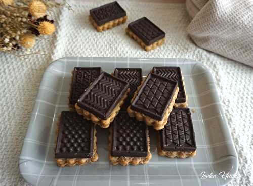 Biscuits à la noisette & au chocolat {Vegan}