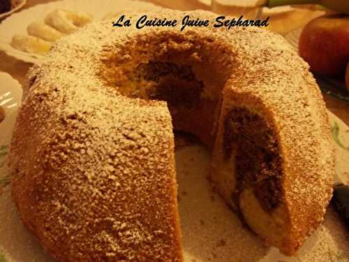 CAKE CHOCO-NOISETTES ET VANILLE