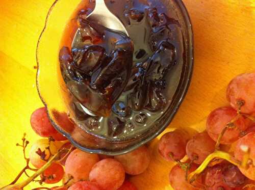 CONFITURE DE RAISINS ROSE