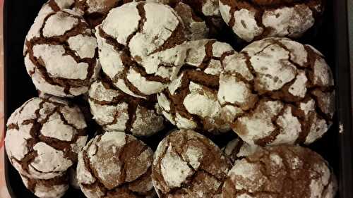 CRINKLES AU CHOCOLAT