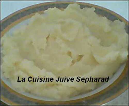 LA PUREE DE POMMES DE TERRE MAISON