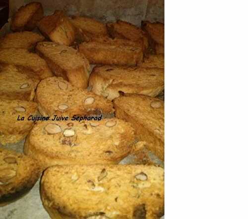 LES CROQUANTS OU CROQUETS AUX AMANDES