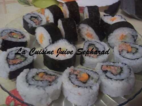 MAKIS SUSHIS AU THON MAYONNAISE