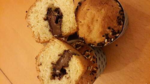 MUFFINS COEUR CHOCOLAT