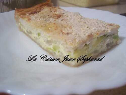 QUICHE DE COURGETTES AU POULET