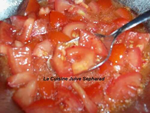 SALADE DE TOMATES A L`HARISSA