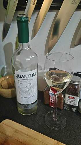 Quantum Chardonnay Thracian Valley Bulgarie 2015 - La cuisine O-Lit