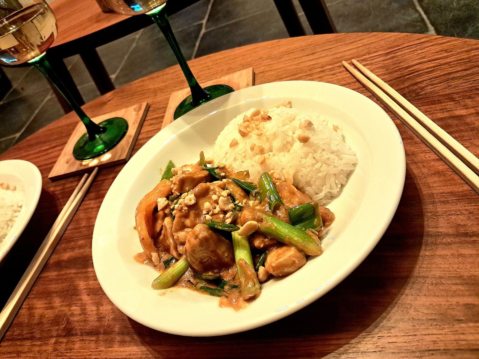 Poulet sauce cacahuète