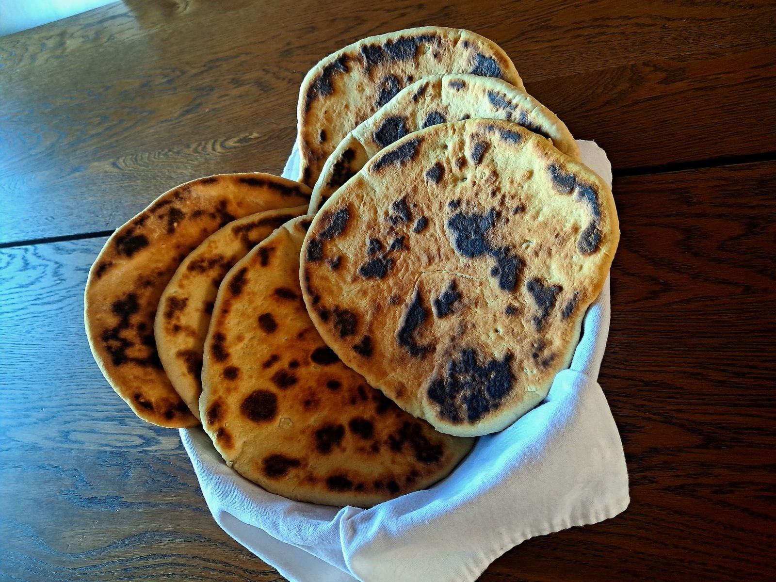 Pain naan à l’ail