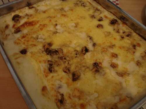 Cannellonis aux champignons