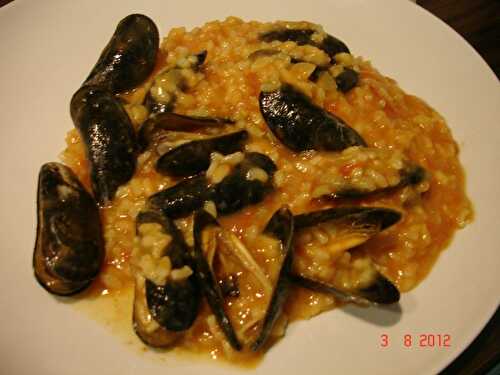 Risotto de moules