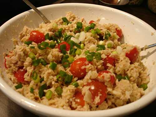 Salade de riz thon/fenouil