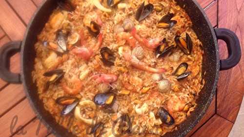 Arroz de marisco ou Riz à la portugaise 