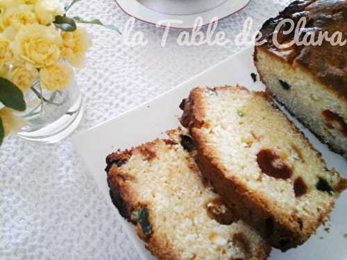 Cake anglais aux fruits confits 
