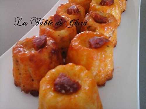 Cannelés au chorizo 