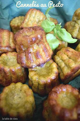 Cannelés au Pesto