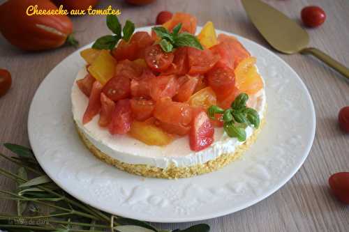 Cheesecake aux tomates