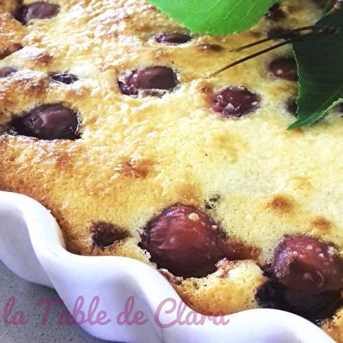 Clafoutis aux cerises (Recette de Guy Savoy)