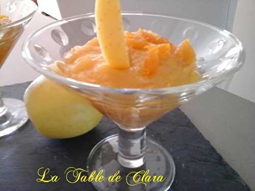 Compote pommes abricots secs