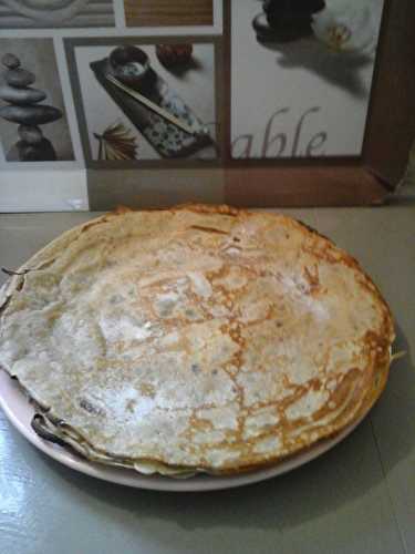 Crêpes à la farine de châtaignes 