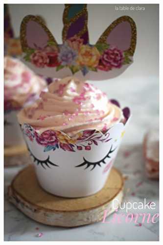 Cupcakes Licorne