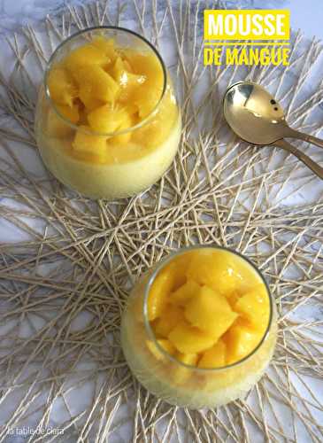 Mousse de Mangue