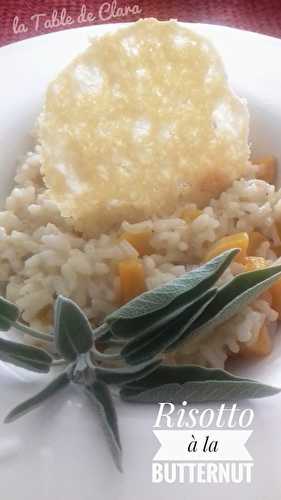 Risotto à la butternut 