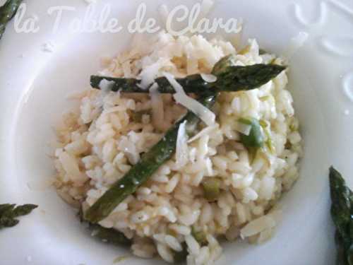 Risotto aux asperges