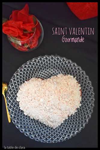 Saint valentin gourmande