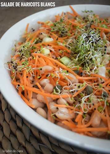 Salade de haricots blancs