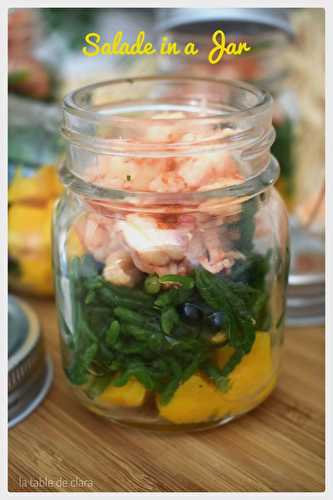 Salade in a jar