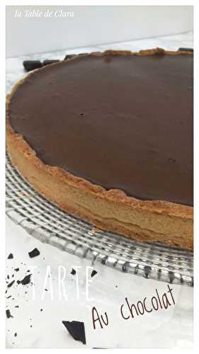 Tarte au chocolat 