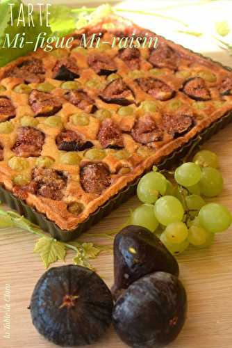 Tarte mi-figue mi-raisin