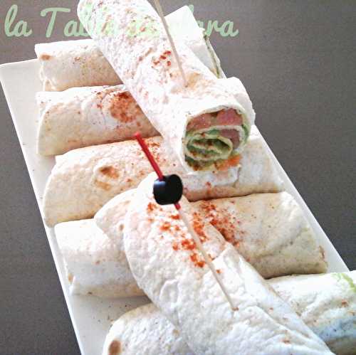 Wraps avocat saumon